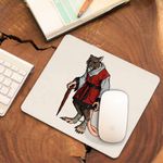 PC, gaming si accesorii - Periferice PC - Mousepad - Mousepad Testoasele Ninja Sensei Master Splinter Sobolan Batran, CoolTrend, 21x19cm - Infinity.ro