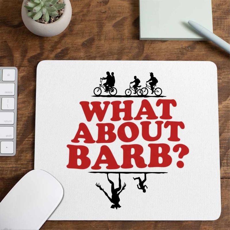 PC, gaming si accesorii - Periferice PC - Mousepad - Mousepad Stranger Things What About Barb CoolTrend, 21x19cm - Infinity.ro