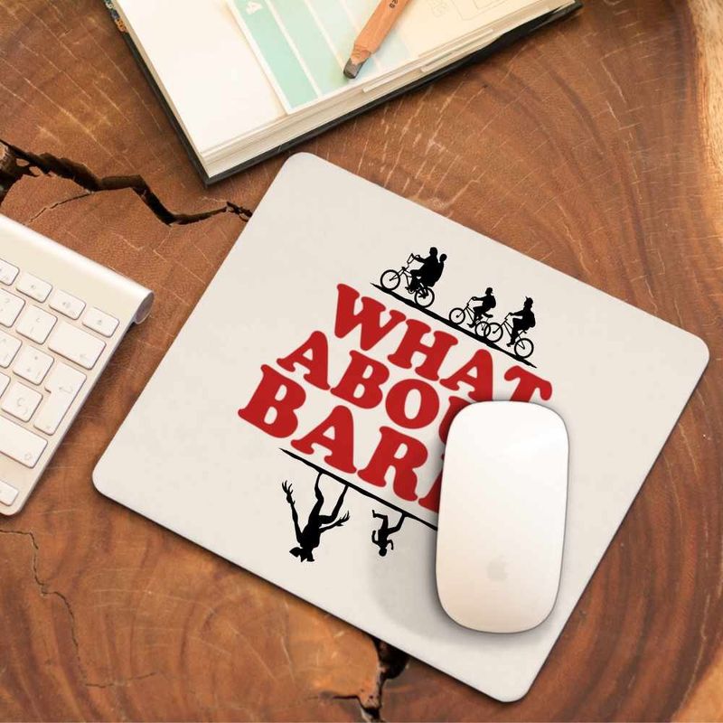 PC, gaming si accesorii - Periferice PC - Mousepad - Mousepad Stranger Things What About Barb CoolTrend, 21x19cm - Infinity.ro