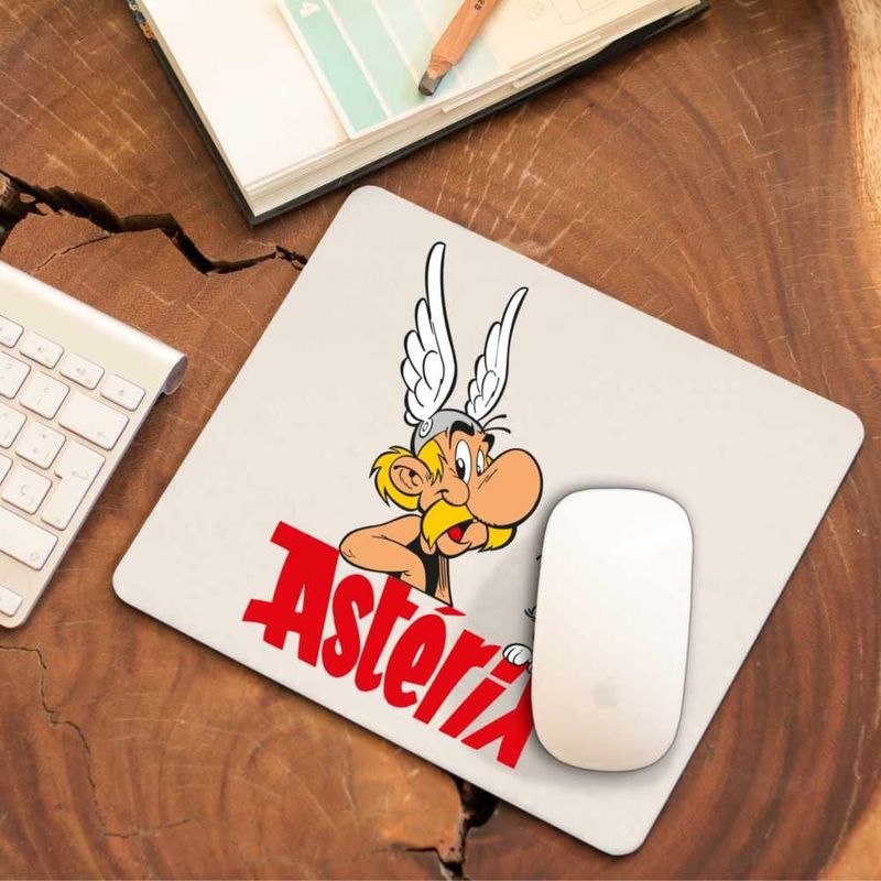 PC, gaming si accesorii - Periferice PC - Mousepad - Mousepad Asterix Dogmatix Aventuri, CoolTrend, 21x19cm - Infinity.ro