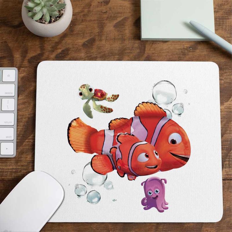 PC, gaming si accesorii - Periferice PC - Mousepad - Mousepad Finding Nemo Ocean Marlin Peste Clovn CoolTrend, 21x19cm - Infinity.ro