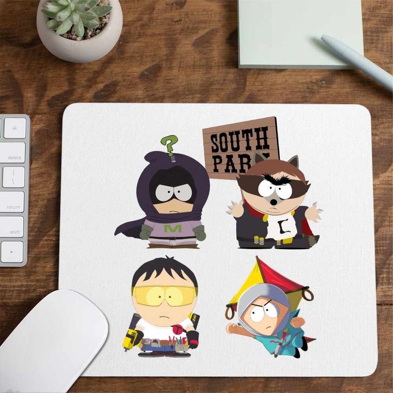 PC, gaming si accesorii - Periferice PC - Mousepad - Mousepad South Park Super Hero Alter-Ego Actiune , CoolTrend, 21x19cm - Infinity.ro
