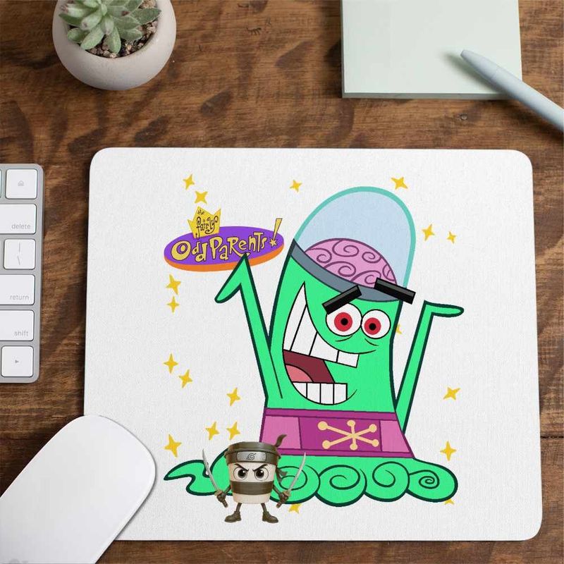 PC, gaming si accesorii - Periferice PC - Mousepad - Mousepad Fairly Odd Parents Mark Chang Yugopotamia Nasii mei Vrajitori CoolTrend, 21x19cm - Infinity.ro