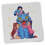 PC, gaming si accesorii - Periferice PC - Mousepad - Mousepad Huntrix Motan Dragon Derpy Kpop CoolTrend, 21x19cm - Infinity.ro