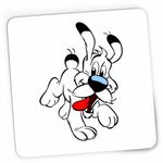PC, gaming si accesorii - Periferice PC - Mousepad - Mousepad Dogmatix White Terrier Asterix Obelix, CoolTrend, 21x19cm - Infinity.ro