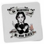 PC, gaming si accesorii - Periferice PC - Mousepad - Mousepad Familia Addams Wednesday Miercuri Wear Black Horror Halloween CoolTrend, 21x19cm - Infinity.ro