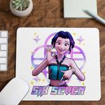 PC, gaming si accesorii - Periferice PC - Mousepad - Mousepad Six Seven Huntrix Zoey 67 Demon Hunters Kpop CoolTrend, 21x19cm - Infinity.ro