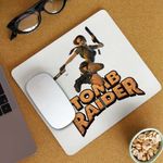 PC, gaming si accesorii - Periferice PC - Mousepad - Mousepad Tomb Raider Legenda Lara Croft Jungla Amazon CoolTrend, 21x19cm - Infinity.ro