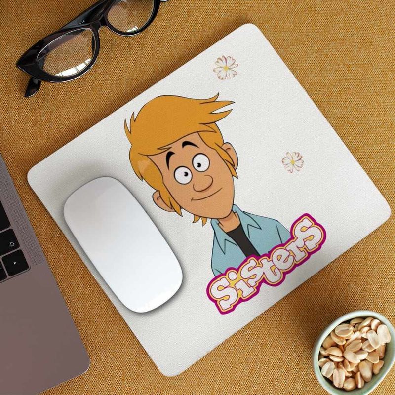 PC, gaming si accesorii - Periferice PC - Mousepad - Mousepad Surorile Maxence The Sisters Max Desene Copilarie, CoolTrend, 21x19cm - Infinity.ro