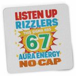 PC, gaming si accesorii - Periferice PC - Mousepad - Mousepad Six Seven Listen Up Rizzlers 67 CoolTrend, 21x19cm - Infinity.ro