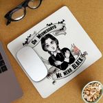 PC, gaming si accesorii - Periferice PC - Mousepad - Mousepad Familia Addams Wednesday Miercuri Wear Black Horror Halloween CoolTrend, 21x19cm - Infinity.ro