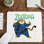 PC, gaming si accesorii - Periferice PC - Mousepad - Mousepad Zootopia Ofiter Gheruta Clawhauser Ghepard Politist Politie CoolTrend, 21x19cm - Infinity.ro