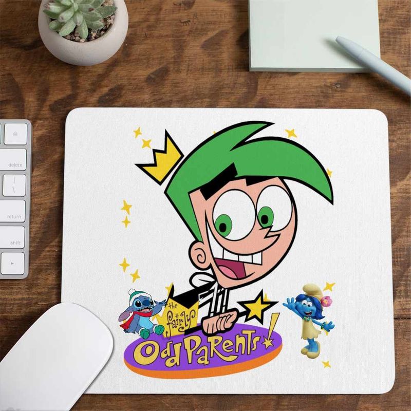PC, gaming si accesorii - Periferice PC - Mousepad - Mousepad Fairly Odd Parents Cosmo Julius Nasii mei Vrajitori CoolTrend, 21x19cm - Infinity.ro