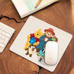 PC, gaming si accesorii - Periferice PC - Mousepad - Mousepad Paddington Winnie the Pooh Franklin Testoasa, CoolTrend, 21x19cm - Infinity.ro