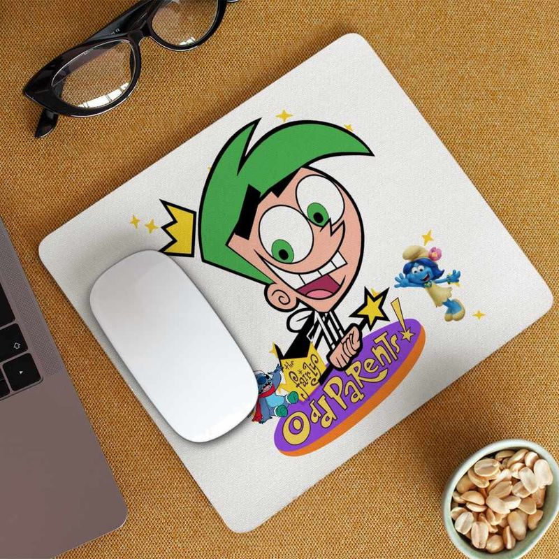 PC, gaming si accesorii - Periferice PC - Mousepad - Mousepad Fairly Odd Parents Cosmo Julius Nasii mei Vrajitori CoolTrend, 21x19cm - Infinity.ro