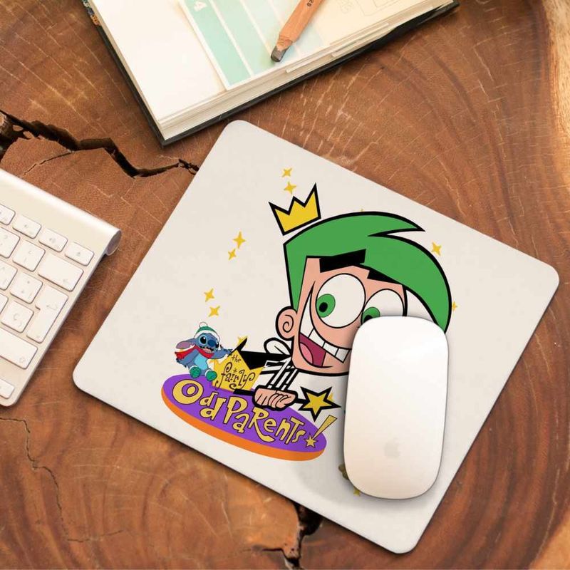 PC, gaming si accesorii - Periferice PC - Mousepad - Mousepad Fairly Odd Parents Cosmo Julius Nasii mei Vrajitori CoolTrend, 21x19cm - Infinity.ro