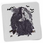 PC, gaming si accesorii - Periferice PC - Mousepad - Mousepad Familia Addams Morticia Foarfec Unghii Horror Halloween Regina CoolTrend, 21x19cm - Infinity.ro