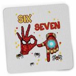 PC, gaming si accesorii - Periferice PC - Mousepad - Mousepad Six Seven Spiderman Ironman 67 Marvel Superhero CoolTrend, 21x19cm - Infinity.ro