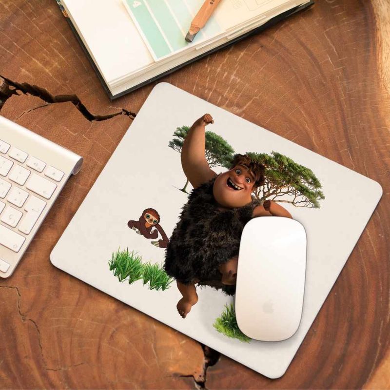 PC, gaming si accesorii - Periferice PC - Mousepad - Mousepad The Croods Thunk Familia Crood Epoca de Piatra CoolTrend, 21x19cm - Infinity.ro
