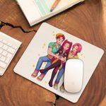 PC, gaming si accesorii - Periferice PC - Mousepad - Mousepad Huntrix Saja Boys Drama Kpop CoolTrend, 21x19cm - Infinity.ro