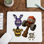 PC, gaming si accesorii - Periferice PC - Mousepad - Mousepad Fnaf Kendama Minecraft Freddy Bonnie Five Nights at Freddy CoolTrend, 21x19cm - Infinity.ro