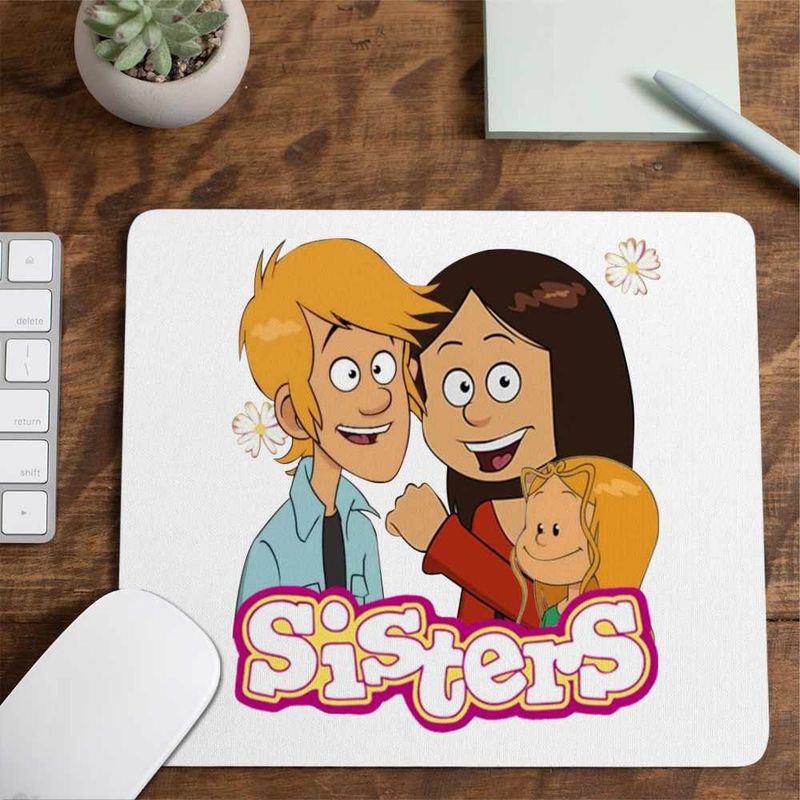 PC, gaming si accesorii - Periferice PC - Mousepad - Mousepad Surorile Maxence Wendy Marine The Sisters Valentines Dragobete, CoolTrend, 21x19cm - Infinity.ro
