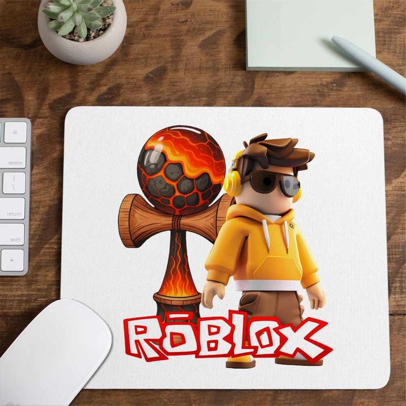 PC, gaming si accesorii - Periferice PC - Mousepad - Mousepad Kendama Roblox Lava CoolTrend, 21x19cm - Infinity.ro