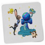 PC, gaming si accesorii - Periferice PC - Mousepad - Mousepad Kendama Zootopia Gary Judy Politist Sarpe Iepure CoolTrend, 21x19cm - Infinity.ro
