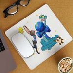 PC, gaming si accesorii - Periferice PC - Mousepad - Mousepad Kendama Zootopia Gary Judy Politist Sarpe Iepure CoolTrend, 21x19cm - Infinity.ro