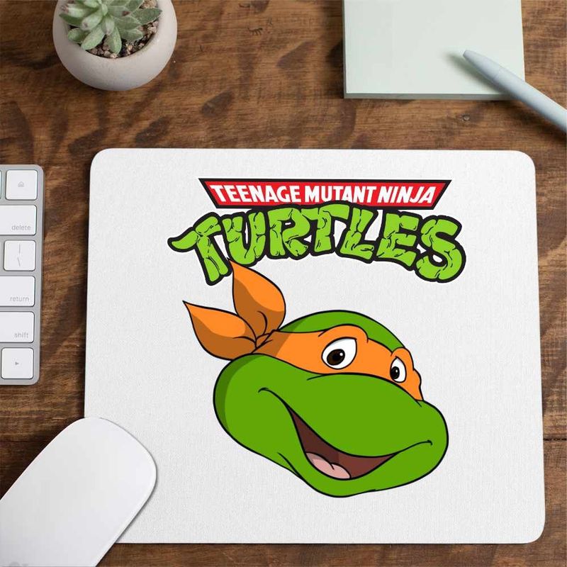 PC, gaming si accesorii - Periferice PC - Mousepad - Mousepad Testoasele Ninja Arte Martiale, CoolTrend, 21x19cm - Infinity.ro