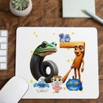 PC, gaming si accesorii - Periferice PC - Mousepad - Mousepad Six Seven Tung Tung Sahur Italian Brainrot Meme CoolTrend, 21x19cm - Infinity.ro