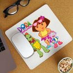 PC, gaming si accesorii - Periferice PC - Mousepad - Mousepad Dora Exploratoarea Franklin Explorer Maimuta, CoolTrend, 21x19cm - Infinity.ro