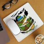 PC, gaming si accesorii - Periferice PC - Mousepad - Mousepad Testoasele Ninja Lupta Mutant Teenage, CoolTrend, 21x19cm - Infinity.ro