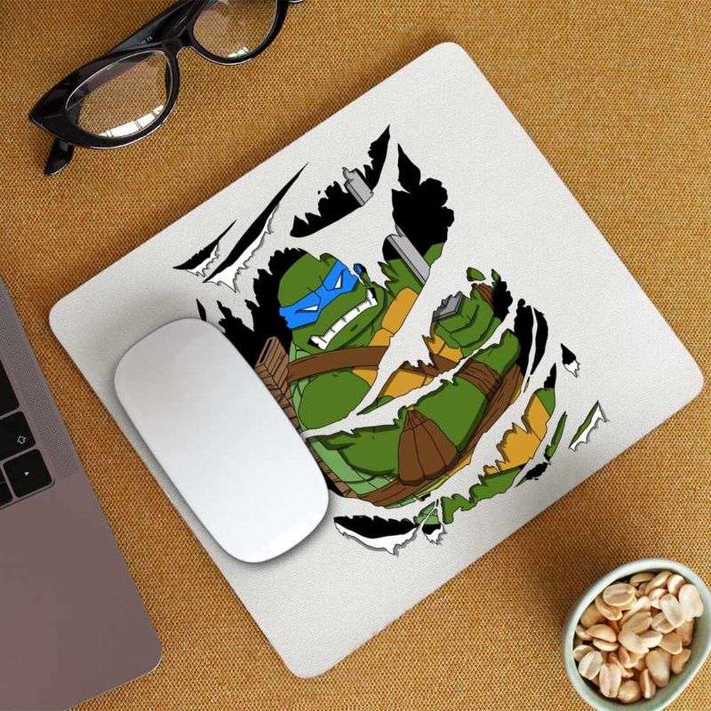 PC, gaming si accesorii - Periferice PC - Mousepad - Mousepad Testoasele Ninja Lupta Mutant Teenage, CoolTrend, 21x19cm - Infinity.ro
