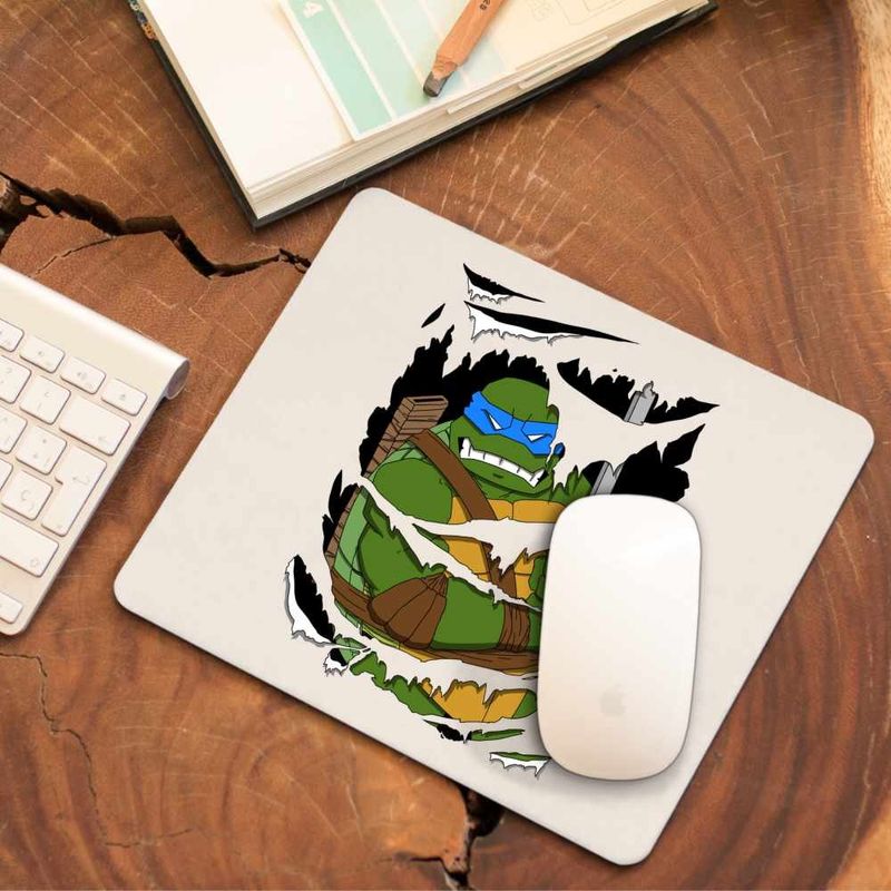 PC, gaming si accesorii - Periferice PC - Mousepad - Mousepad Testoasele Ninja Lupta Mutant Teenage, CoolTrend, 21x19cm - Infinity.ro