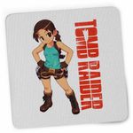PC, gaming si accesorii - Periferice PC - Mousepad - Mousepad Tomb Raider Chibi Fan Art Lara Croft Airsoft CoolTrend, 21x19cm - Infinity.ro