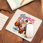 PC, gaming si accesorii - Periferice PC - Mousepad - Mousepad Kendama Saja Boys Kpop Huntrix Asia CoolTrend, 21x19cm - Infinity.ro