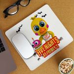 PC, gaming si accesorii - Periferice PC - Mousepad - Mousepad Fnaf Chica Five Nights at Freddy Horror Halloween CoolTrend, 21x19cm - Infinity.ro