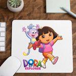PC, gaming si accesorii - Periferice PC - Mousepad - Mousepad Dora Explorer Maimuta Aventuri, CoolTrend, 21x19cm - Infinity.ro