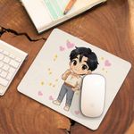 PC, gaming si accesorii - Periferice PC - Mousepad - Mousepad Huntrix Saja Boys Jinu Chibi Kpop CoolTrend, 21x19cm - Infinity.ro