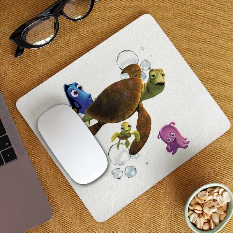 PC, gaming si accesorii - Periferice PC - Mousepad - Mousepad Finding Nemo Broasca Testoasa Squirt Crush Ocean Viata Marina CoolTrend, 21x19cm - Infinity.ro