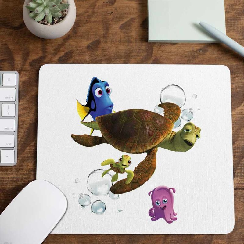 PC, gaming si accesorii - Periferice PC - Mousepad - Mousepad Finding Nemo Broasca Testoasa Squirt Crush Ocean Viata Marina CoolTrend, 21x19cm - Infinity.ro
