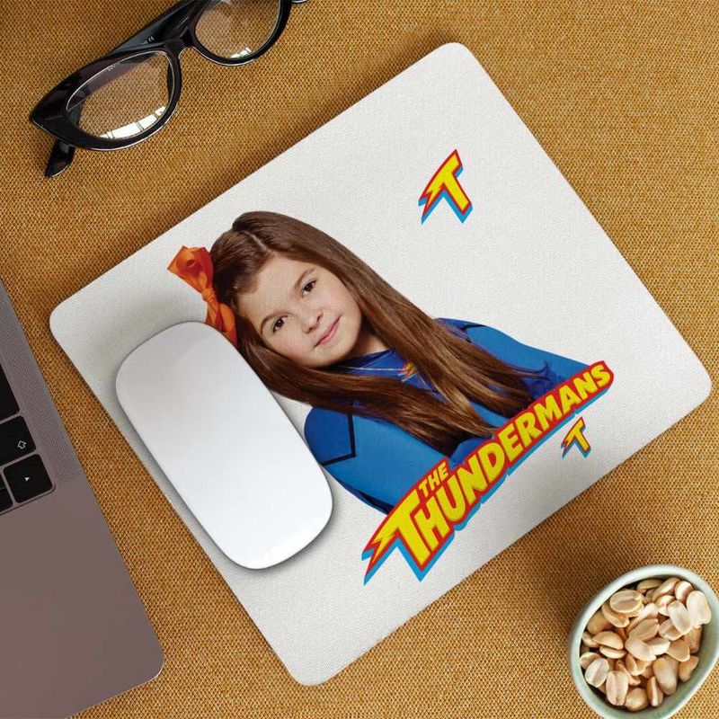PC, gaming si accesorii - Periferice PC - Mousepad - Mousepad Nora Thunderman, CoolTrend, 21x19cm - Infinity.ro