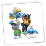 PC, gaming si accesorii - Periferice PC - Mousepad - Mousepad Paw Patrol Strumfii Strumfita Baby Stumf, CoolTrend, 21x19cm - Infinity.ro
