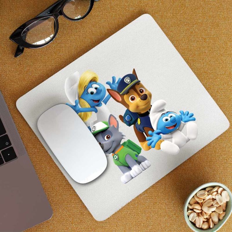 PC, gaming si accesorii - Periferice PC - Mousepad - Mousepad Paw Patrol Strumfii Strumfita Baby Stumf, CoolTrend, 21x19cm - Infinity.ro