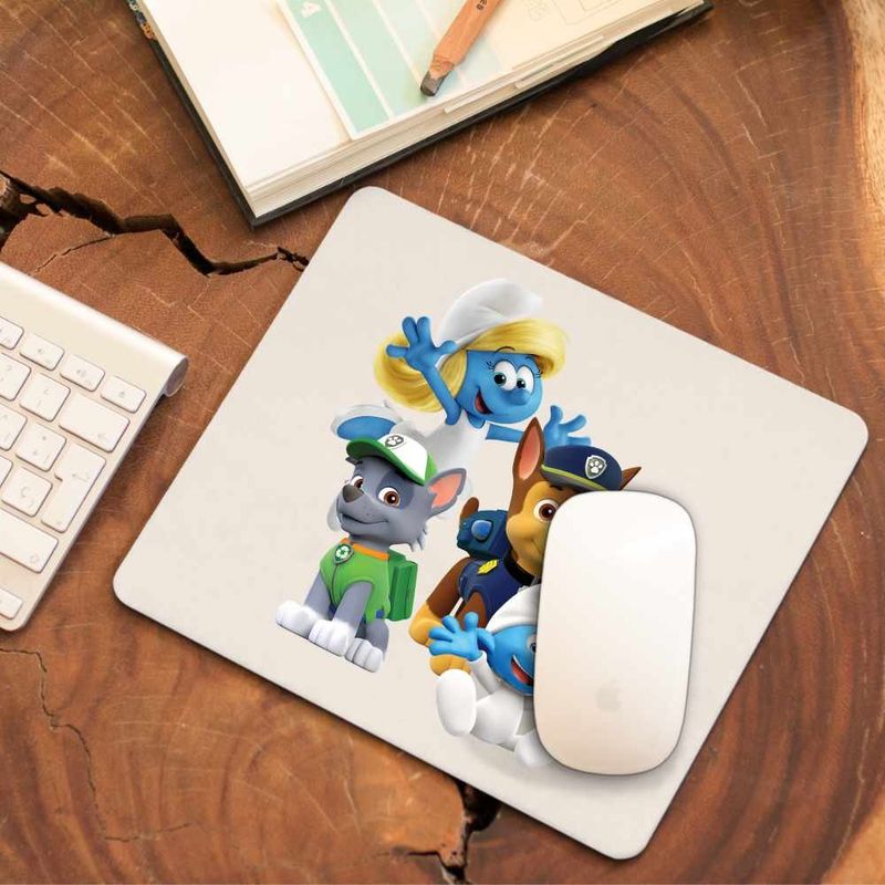 PC, gaming si accesorii - Periferice PC - Mousepad - Mousepad Paw Patrol Strumfii Strumfita Baby Stumf, CoolTrend, 21x19cm - Infinity.ro