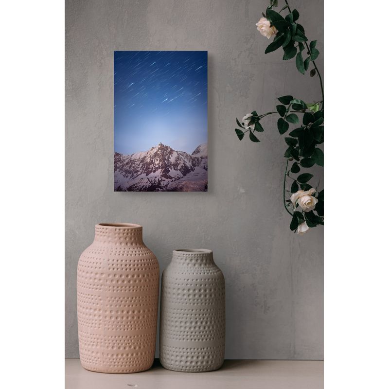Casa si Gradina - Decoratiuni - Tablouri - Tablou Canvas, "Dansul ceresc al stelelor nocturne", 26 x 39 cm - Infinity.ro