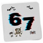 PC, gaming si accesorii - Periferice PC - Mousepad - Mousepad Six Seven Glitch 67 Effect Video CoolTrend, 21x19cm - Infinity.ro
