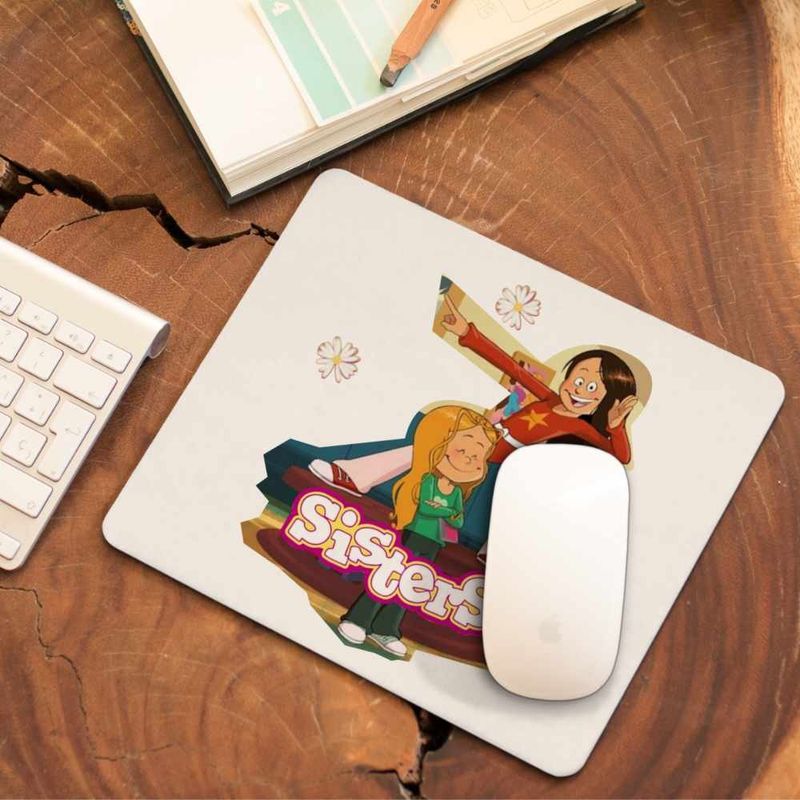 PC, gaming si accesorii - Periferice PC - Mousepad - Mousepad Surorile Desene Animate The Sisters, CoolTrend, 21x19cm - Infinity.ro