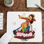 PC, gaming si accesorii - Periferice PC - Mousepad - Mousepad Surorile Desene Animate The Sisters, CoolTrend, 21x19cm - Infinity.ro
